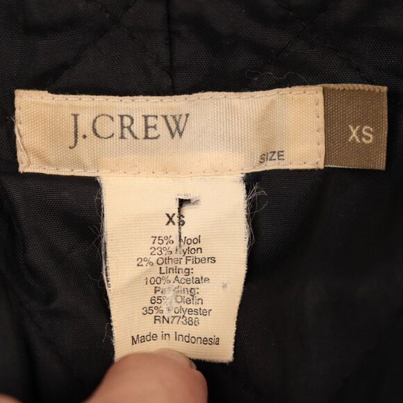 J. Crew Thinsulate Wool Blend Coat size XS - Picture 11 of 12